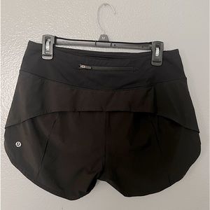Lululemon Speed Up Lined Shorts 4”